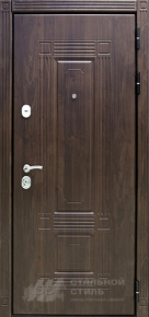 Дверь с зеркалом №50 с отделкой МДФ ПВХ - фото