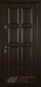 Дверь с зеркалом №59 с отделкой МДФ ПВХ - фото